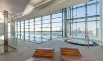 B.Melling - Refurbishment of prestigious 18th-floor residential block gym & swimming pool